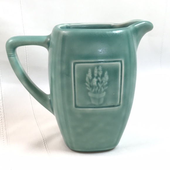 Pfaltzgraff Naturewood Serenity Green Coffee Creamer - Picture 1 of 6